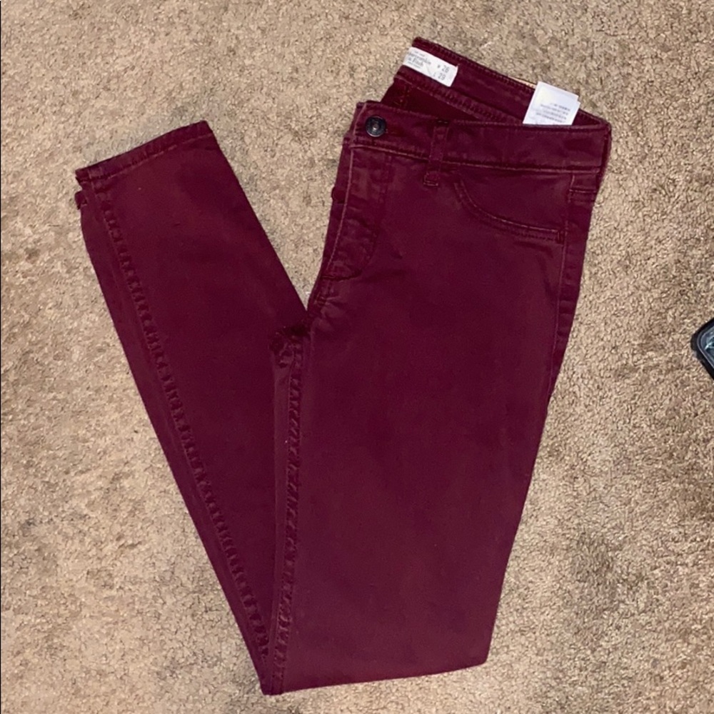 abercrombie colored jeans